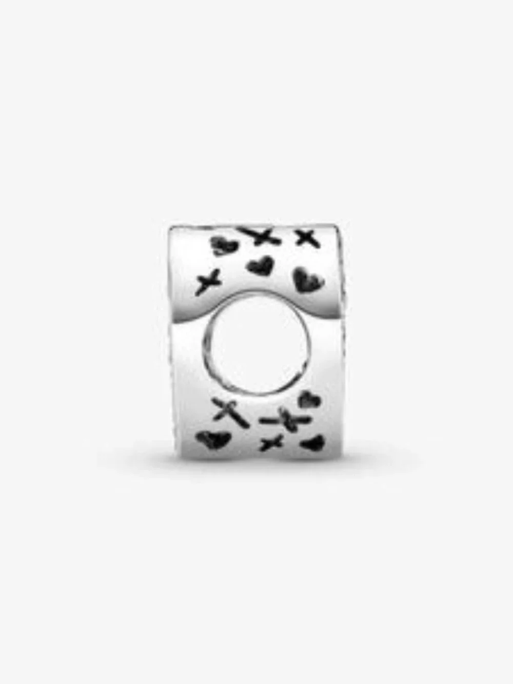 Pandora Sparkling Freehand Heart Charm